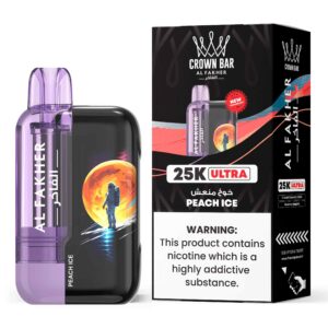 Al Fakher Ultra 25000 Puffs Peach Ice