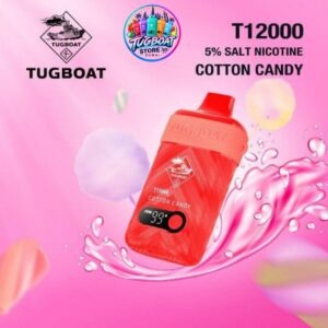 Tugboat T12000 Cotton Candy Disposable Vape